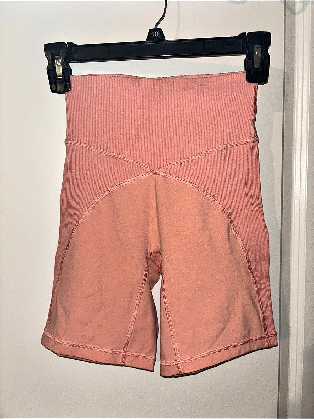 OFFLINE by Aerie Goals High Waisted 7" Bike Short Shorts Pink Size S